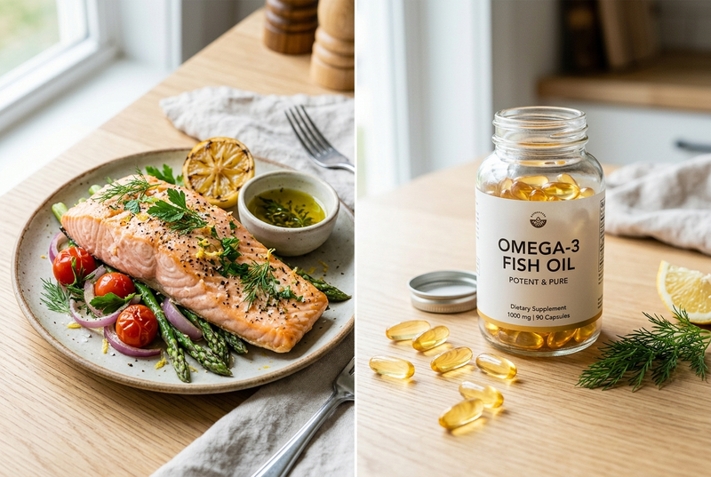 Omega-3 sources: fatty fish versus supplement capsules